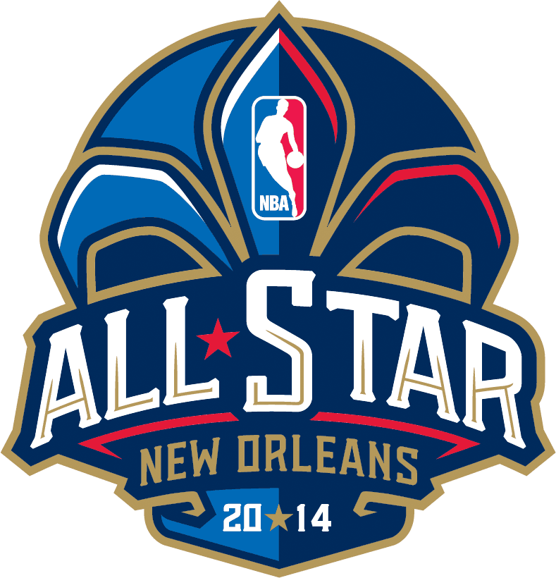 NBA All-Star Game 2014 Primary Logo DIY iron on transfer (heat transfer)